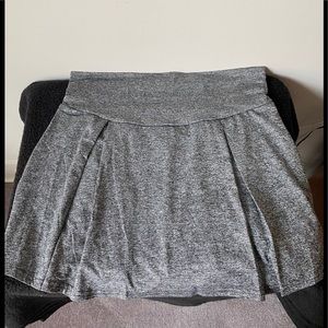 Women's High Waist Active Skirt w/ Built In Shorts